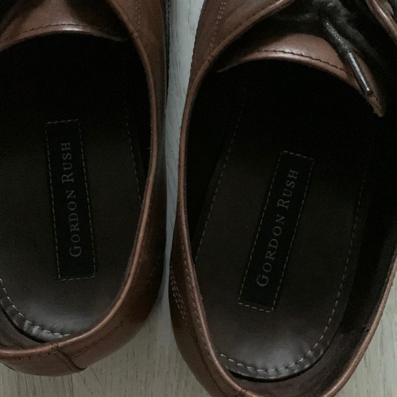 Gordon Rush Dillon leather Oxfords size 10.5 tan brown - Picture 9 of 14